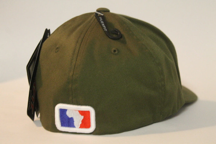 Olive X-Shape Flexfit African Continent