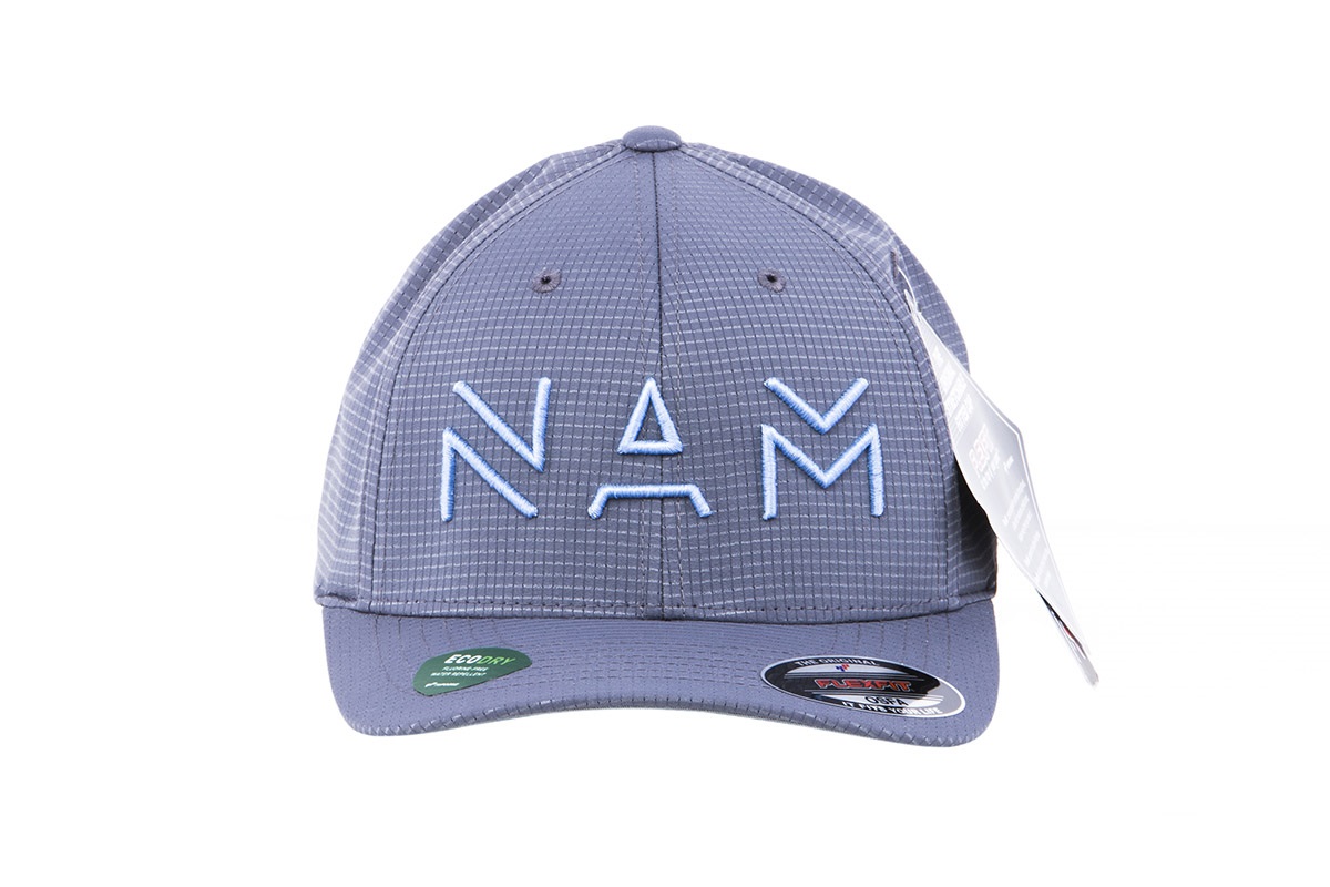 FFH23620 Grey Curved Peak Flexfit Hydro Grid N A Caps