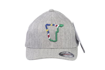 FF0556 – Light Heather Grey Curved Peak Flexfit