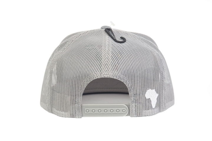CT1956 – Heather Grey Classic Flat Peak Trucker - Image 3