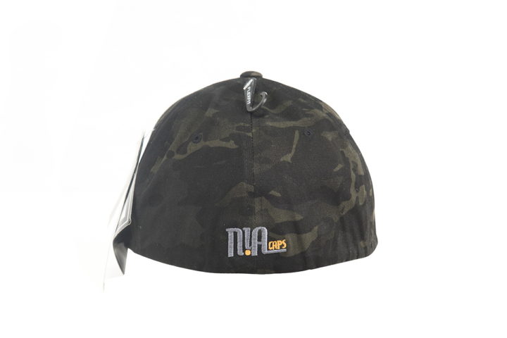 FF46201 – Black Camouflage Curved Peak Flexfit - Image 3