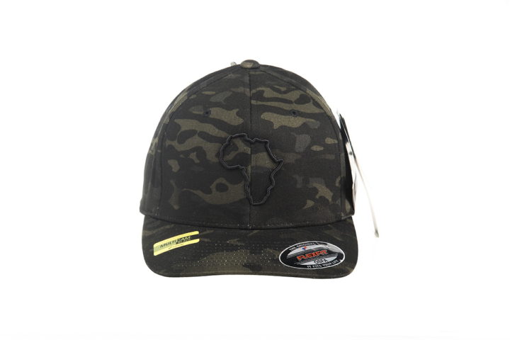 FF46201 – Black Camouflage Curved Peak Flexfit