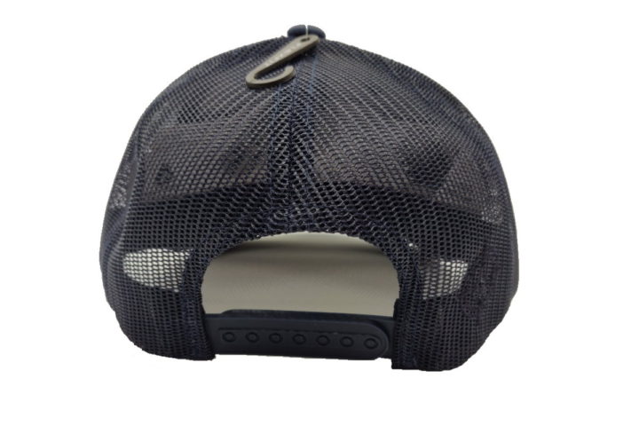 RT22129 - Navy Curved Peak Retro Trucker Snapback - Image 3
