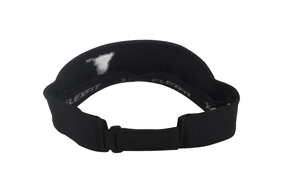 V01237 - Black Flexfit 110 Cool & Dry Visor - N!A Caps