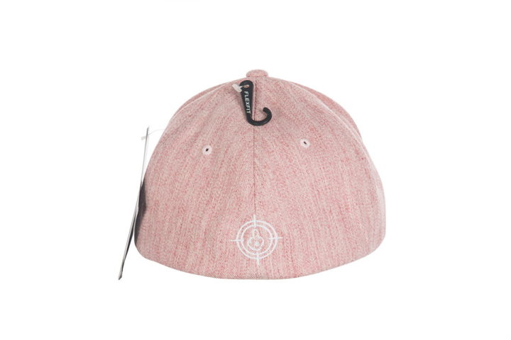 FF39213 – Light Heather Red Curved Peak Flexfit - Image 3