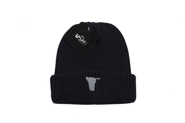 UFlex Cotton Cuff Beanie - Dark Navy - Image 3